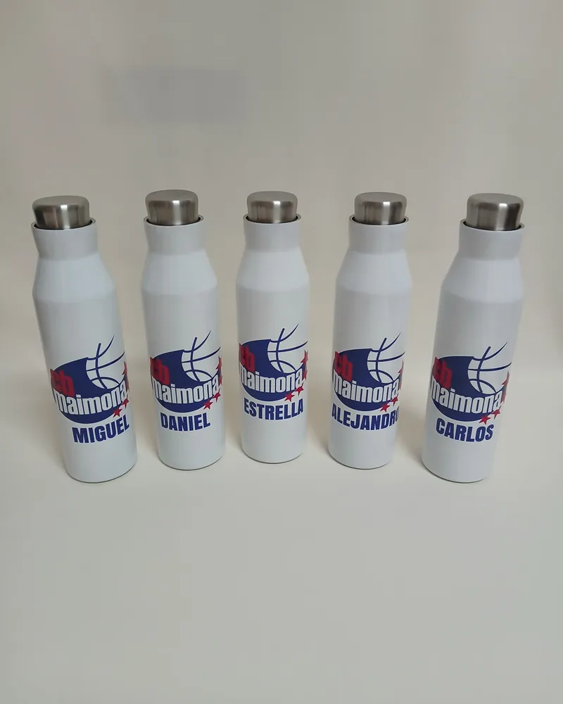 Tazas y botellas personalizadas — ejemplo 1