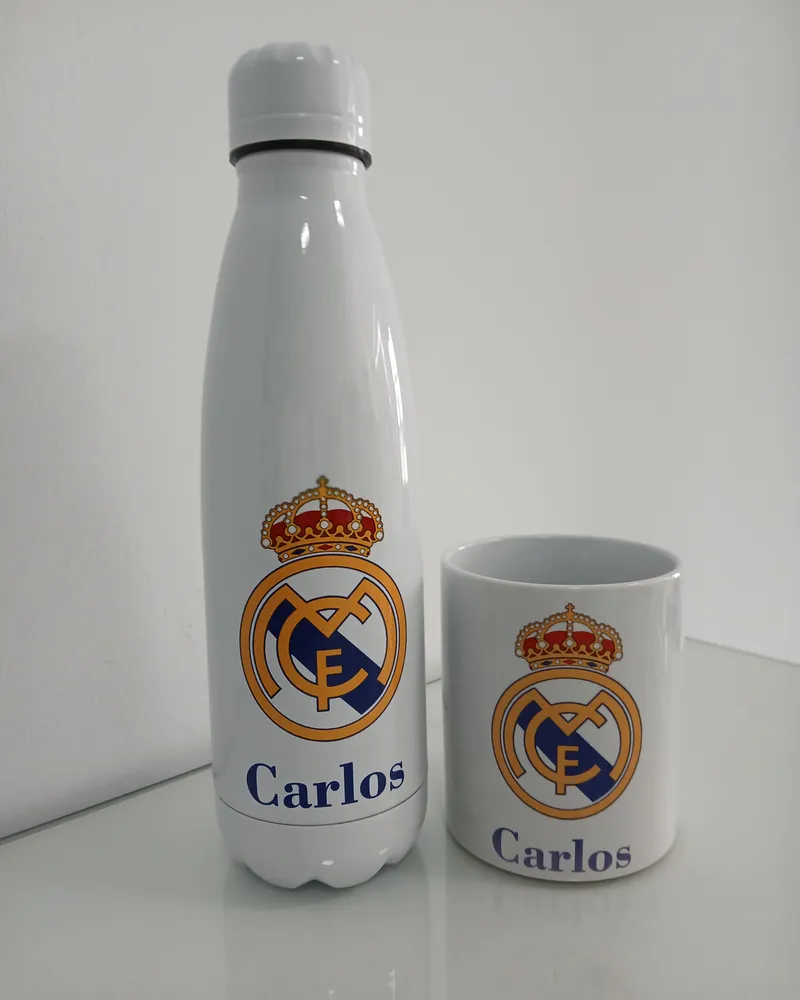 Tazas y botellas personalizadas — ejemplo 6